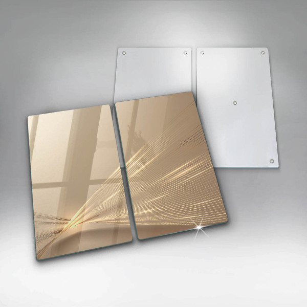 Kuchynská doska veľká zo skla Moderná abstrakcia