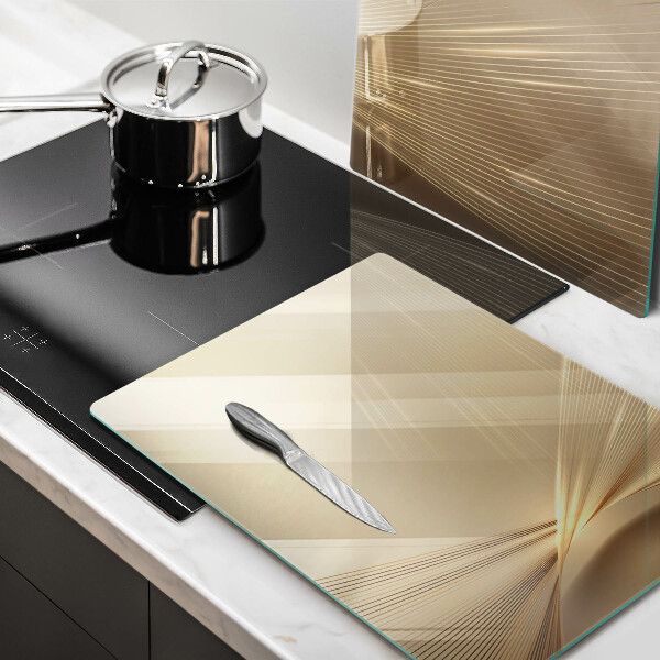 Kuchynská doska veľká zo skla Moderná abstrakcia