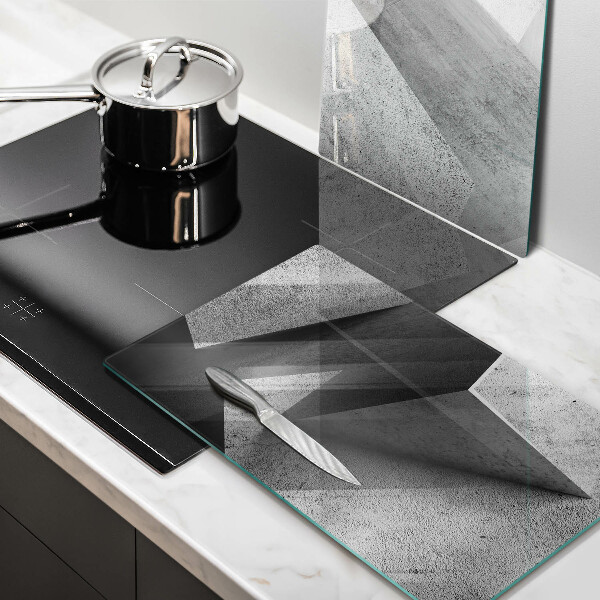 Kuchynská doska veľká zo skla Konkrétna abstrakcia