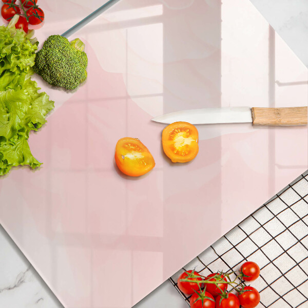 Kuchynská doska veľká zo skla Pozadie pastelových ruží