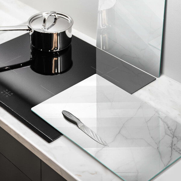 Kuchynská doska veľká zo skla Mramorové kamenné pozadie