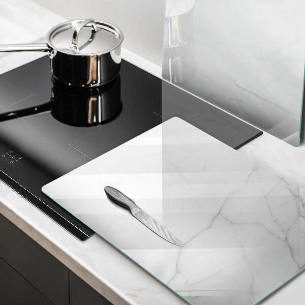 Kuchynská doska veľká zo skla Mramorové kamenné pozadie