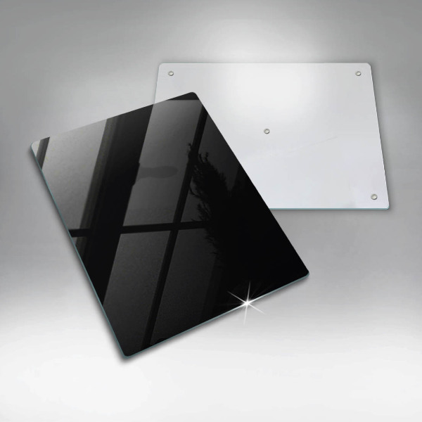 Sklenená doska na krájanie Čierna farba