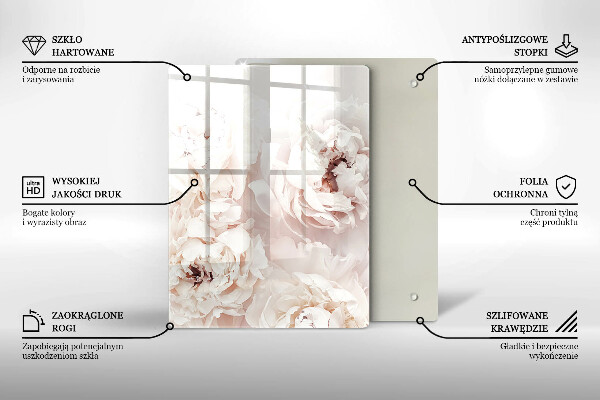 Sklenená doska na krájanie Žltá