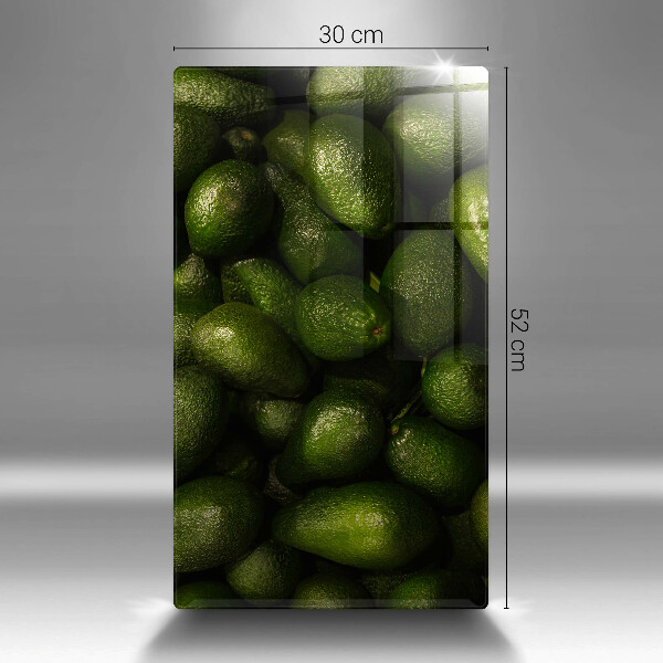 Kuchynská doska zo skla Ovocie avokáda