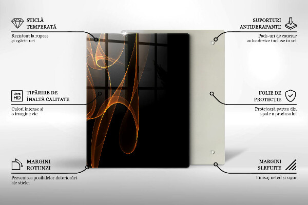 Kuchynská doska zo skla Zelená zelenina