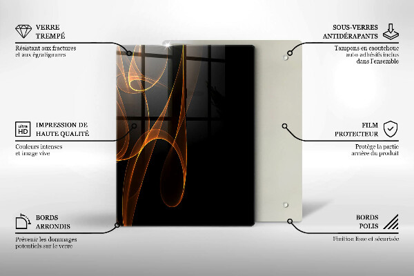 Kuchynská doska zo skla Zelená zelenina