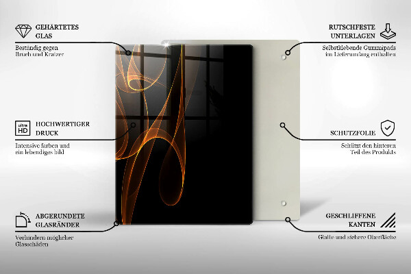 Kuchynská doska zo skla Zelená zelenina