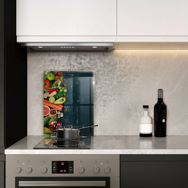 Kuchynská doska zo skla Ovocie a zelenina