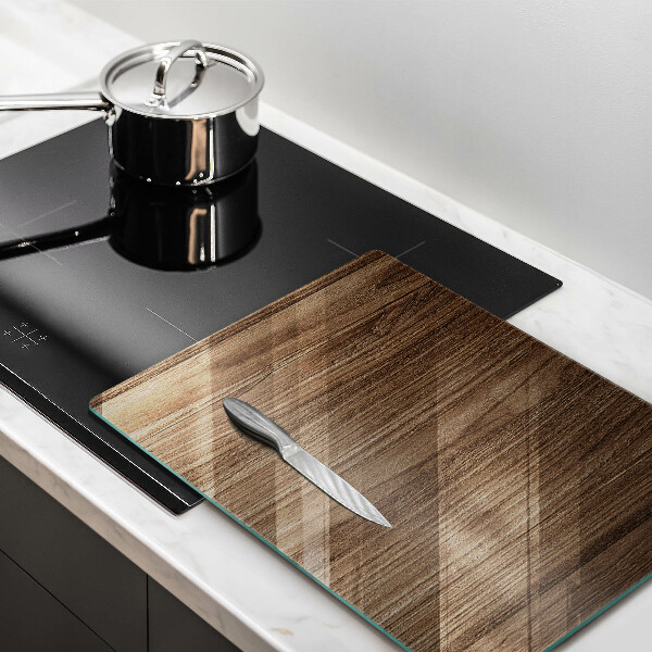 Sklenená doska na krájanie Textúra dreva