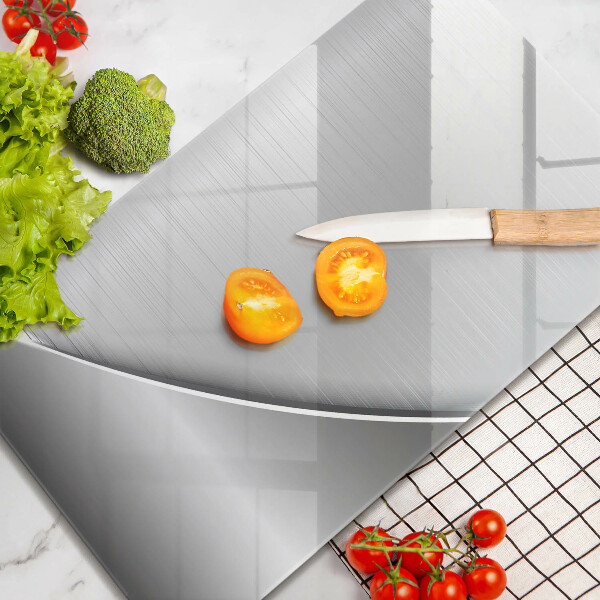 Kuchynská doska zo skla Kovové tvary