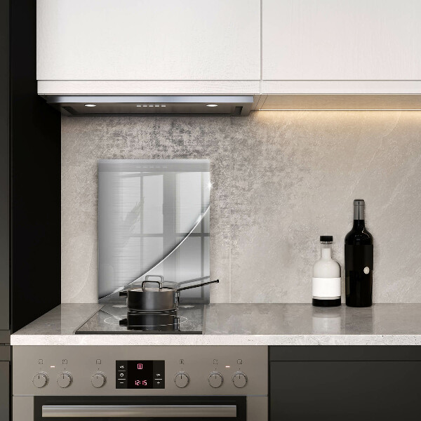 Kuchynská doska zo skla Kovové tvary