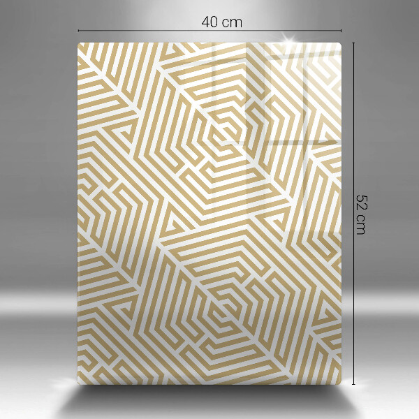 Kuchynská doska zo skla Geometrické čiary