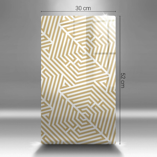 Kuchynská doska zo skla Geometrické čiary