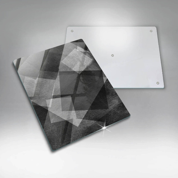 Kuchynská doska zo skla Geometrická abstrakcia