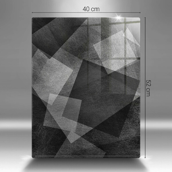 Kuchynská doska zo skla Geometrická abstrakcia