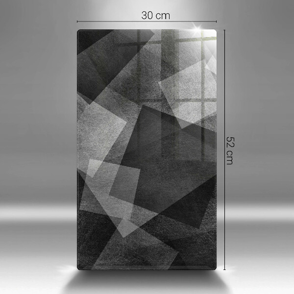 Kuchynská doska zo skla Geometrická abstrakcia