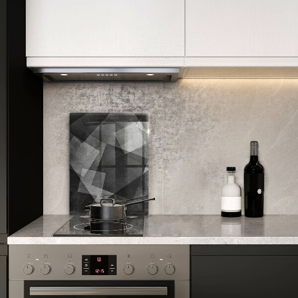 Kuchynská doska zo skla Geometrická abstrakcia