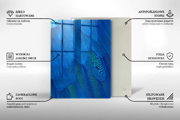 Kuchynská doska zo skla Akvarelové váhy