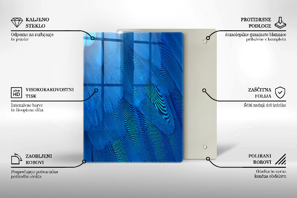 Kuchynská doska zo skla Akvarelové váhy