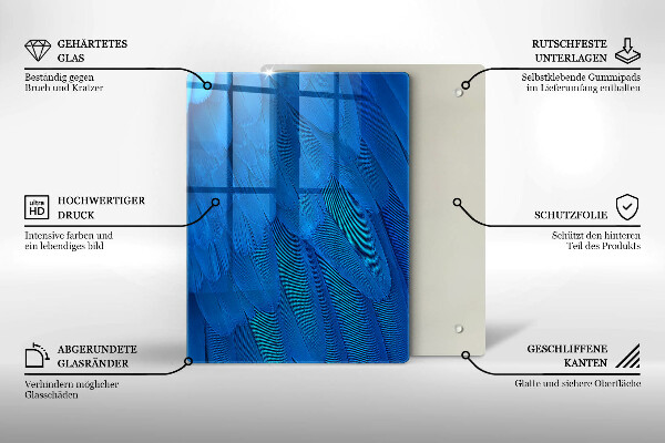 Kuchynská doska zo skla Akvarelové váhy