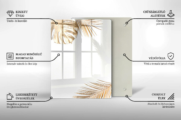 Kuchynská doska zo skla Ľahká kamenina