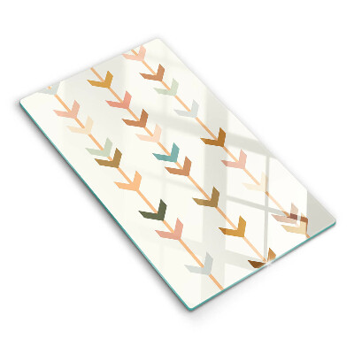 Sklenená doska na krájanie Geometrické prvky