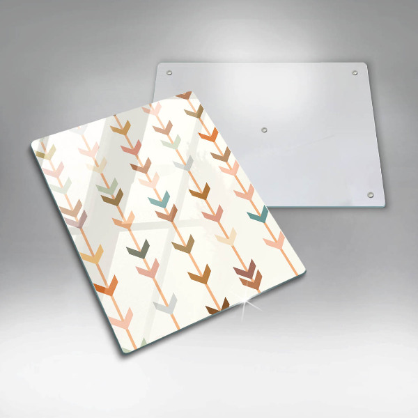 Sklenená doska na krájanie Geometrické prvky