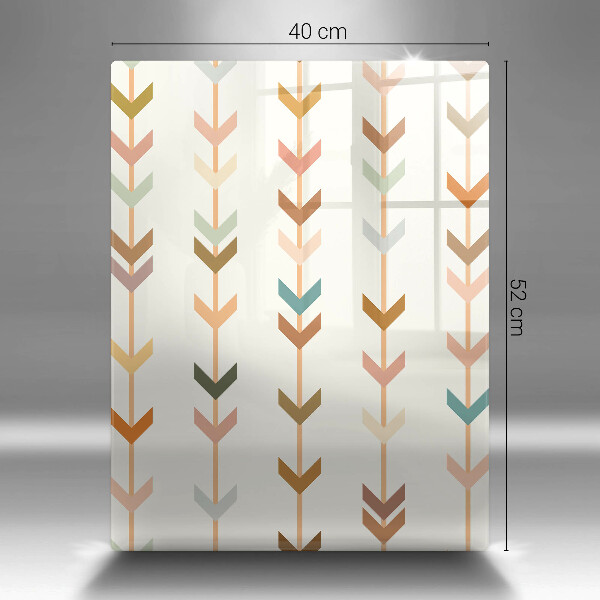 Sklenená doska na krájanie Geometrické prvky