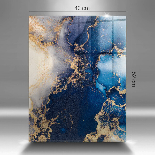 Sklenená doska na krájanie Elegantné pozadie a zlato