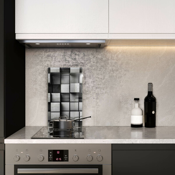 Sklenená doska na krájanie 3D geometria pozadia