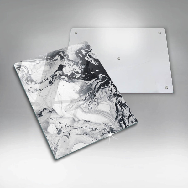 Kuchynská doska zo skla Atramentová abstrakcia