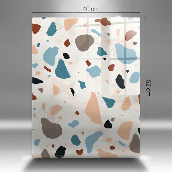 Sklenená doska na krájanie Dekoratívna kamenina