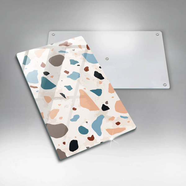 Sklenená doska na krájanie Dekoratívna kamenina