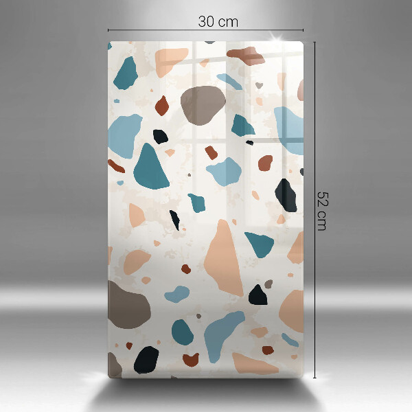 Sklenená doska na krájanie Dekoratívna kamenina