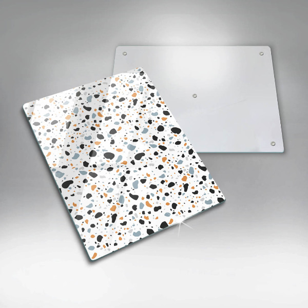 Sklenená doska na krájanie Dekoratívna kamenina