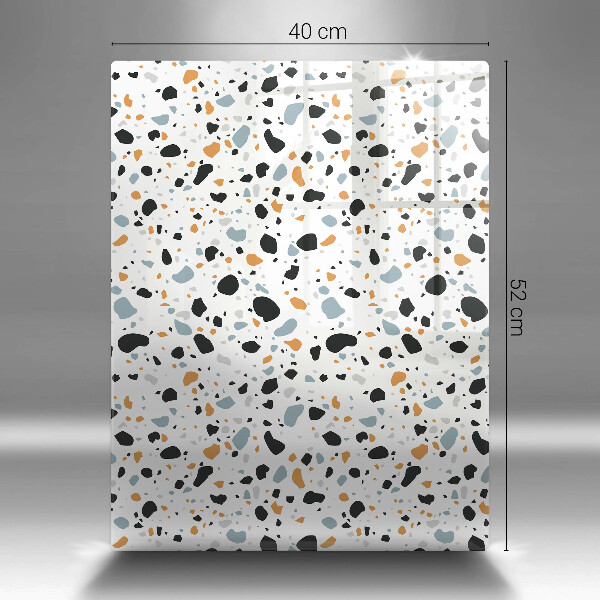 Sklenená doska na krájanie Dekoratívna kamenina