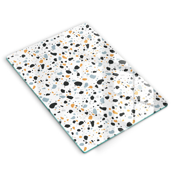 Sklenená doska na krájanie Dekoratívna kamenina