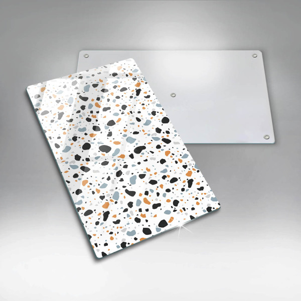 Sklenená doska na krájanie Dekoratívna kamenina