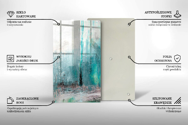 Kuchynská doska zo skla Farba abstrakcie pozadia