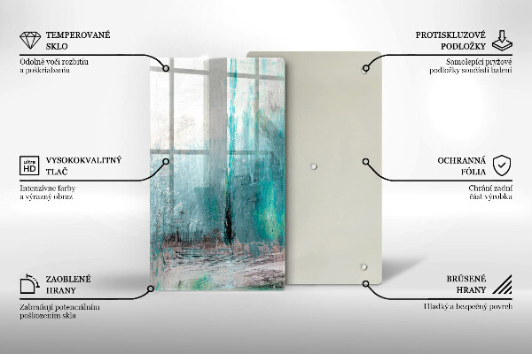 Kuchynská doska zo skla Farba abstrakcie pozadia