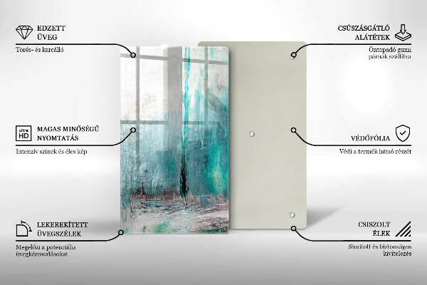 Kuchynská doska zo skla Farba abstrakcie pozadia