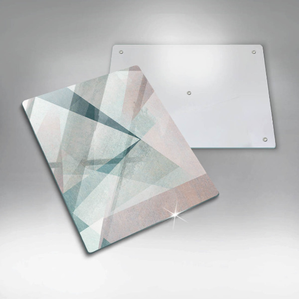 Kuchynská doska zo skla Ostrá abstrakcia