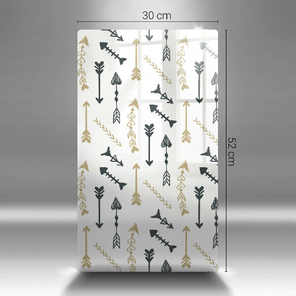 Kuchynská doska zo skla Vzor boho šípok