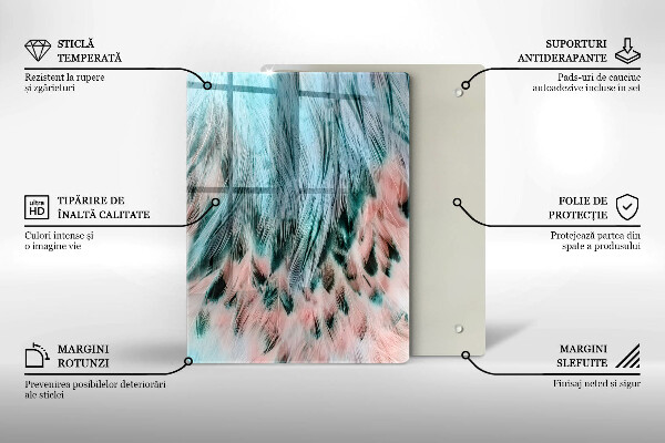 Kuchynská doska zo skla Dymová abstrakcia