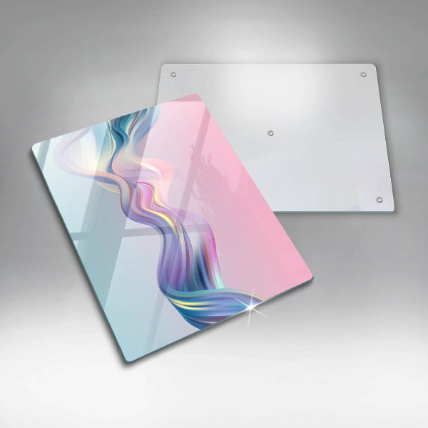 Sklenená doska na krájanie Pastelová abstrakcia