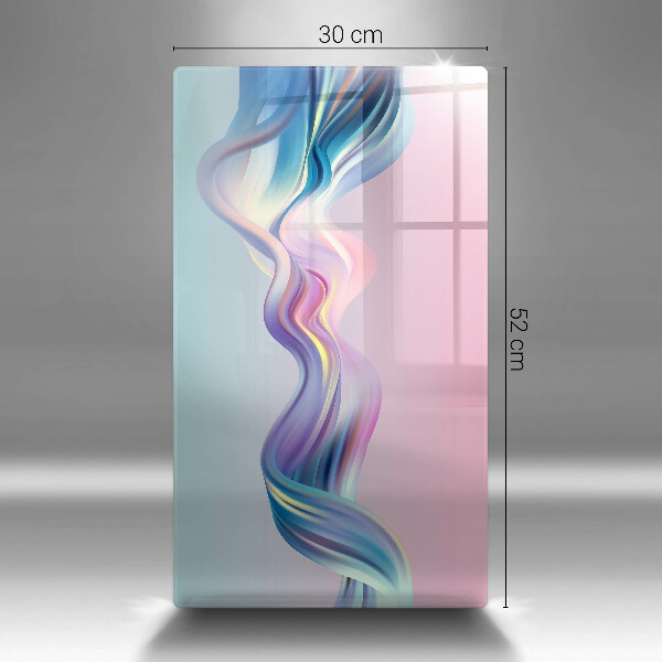 Sklenená doska na krájanie Pastelová abstrakcia