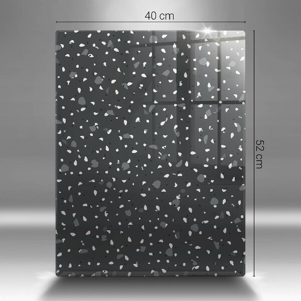 Sklenená doska na krájanie Dekoratívny kameň