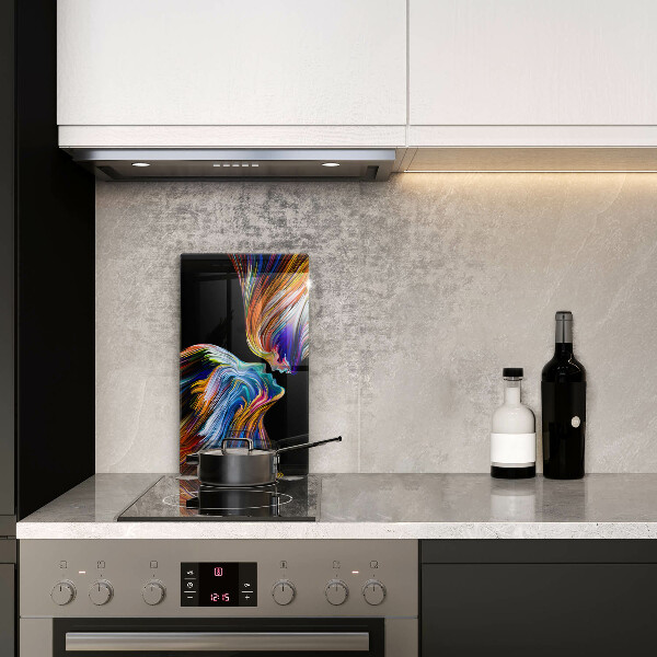 Kuchynská doska zo skla Bozk abstrakcia