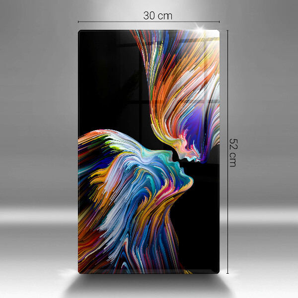 Kuchynská doska zo skla Bozk abstrakcia